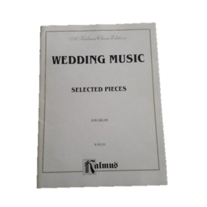 Kalmus Wedding Music for the Organ Book